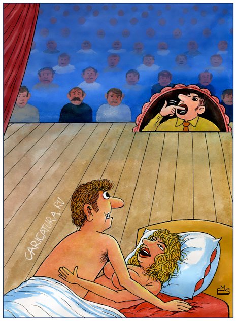 Карикатура "Суфлер", Махмуд Эшонкулов