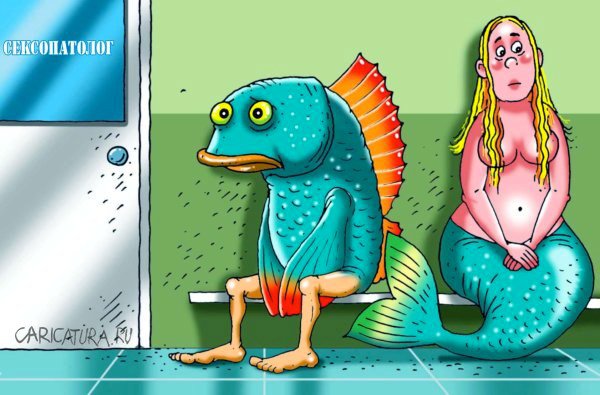 Карикатура "Сексуальная несовместимость", Игорь Конденко