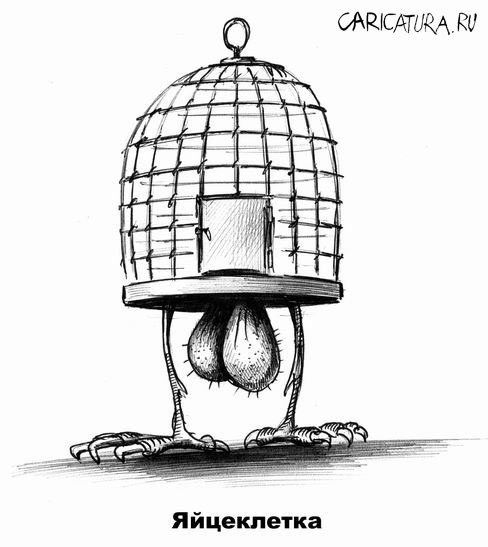 Карикатура "Яйцеклетка", Сергей Корсун