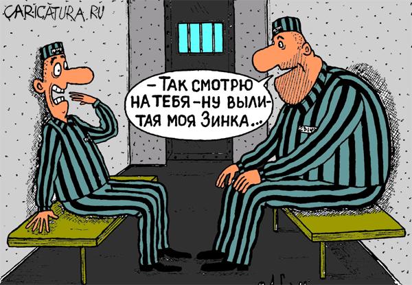Карикатура "Вылитая Зинка", Александр Саламатин