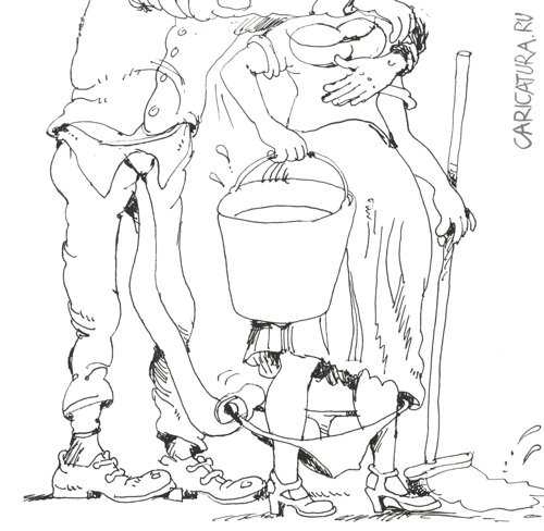 Карикатура "Съедобные трусики", Александр Уваров