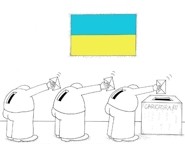 Карикатура "Волеизъявление", Walerian Domanski