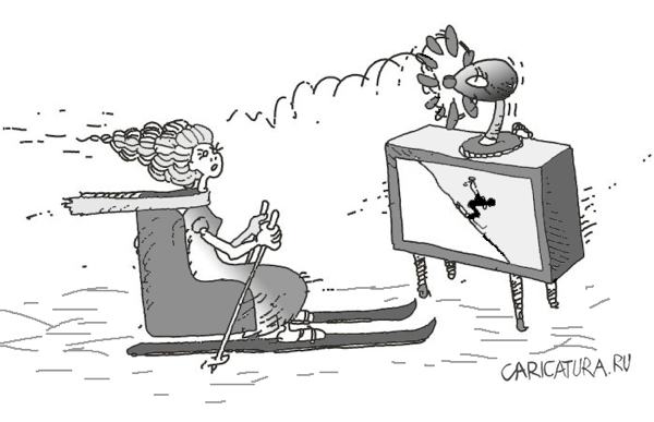 Карикатура "Соучастие", Юрий Санников