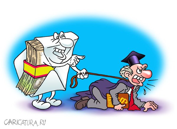 Карикатура "Законность", Андрей Саенко