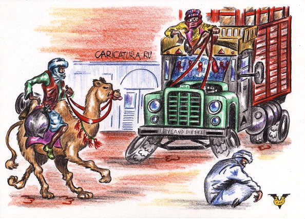 Карикатура "Планета Camel", Владимир Уваров