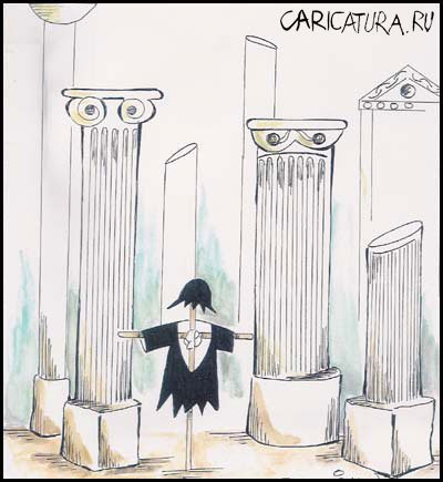 Карикатура "Чучело", Erdogan Basol
