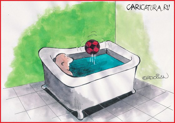 Карикатура "Футболист", Erdogan Basol