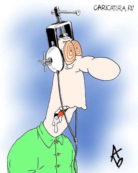 Карикатура "Попса", Андрей Бузов