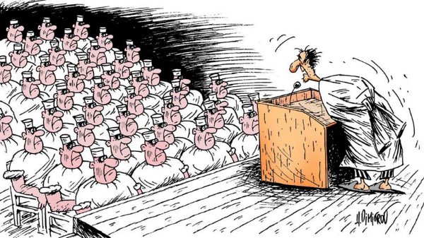 Карикатура "Свобода слова", Александр Димитров