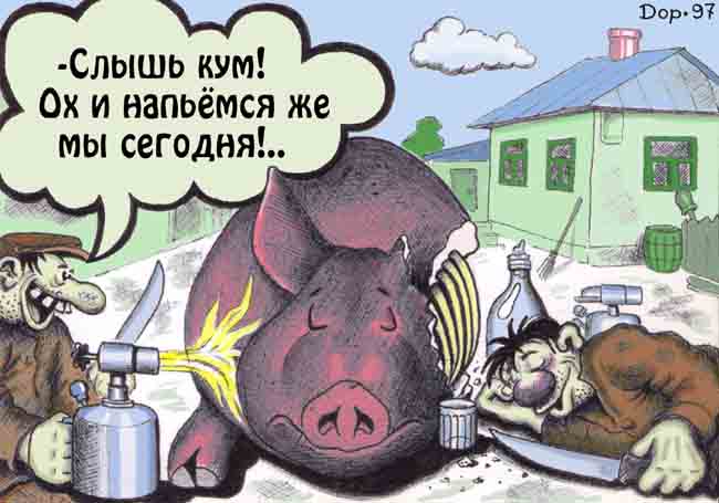 Карикатура "Перспективы", Руслан Долженец