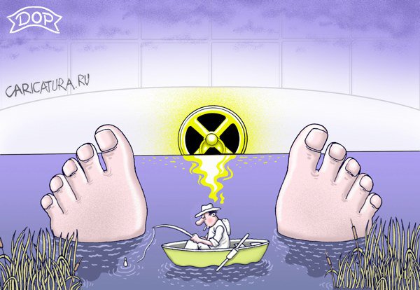 Карикатура "Уж солнце встало", Руслан Долженец