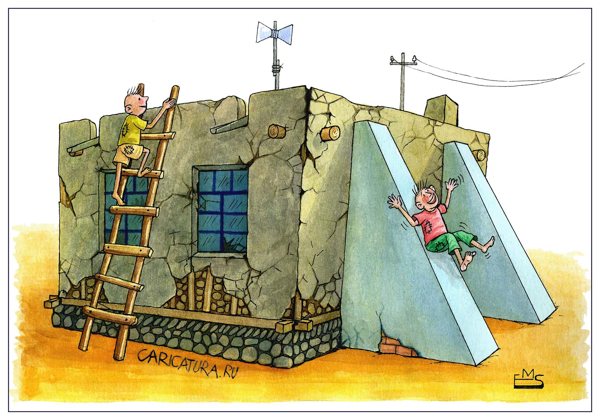 Карикатура "Горка", Махмуд Эшонкулов