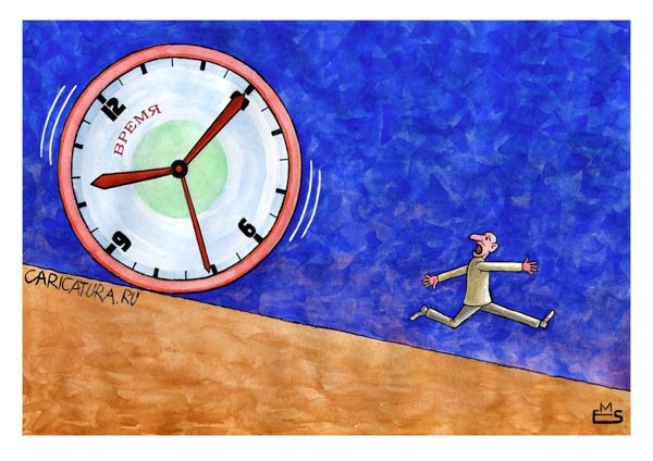 Карикатура "Время", Махмуд Эшонкулов