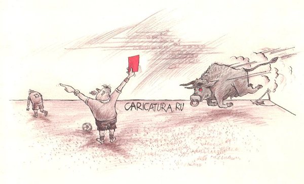 Карикатура "Удаление", Евгений Романенко