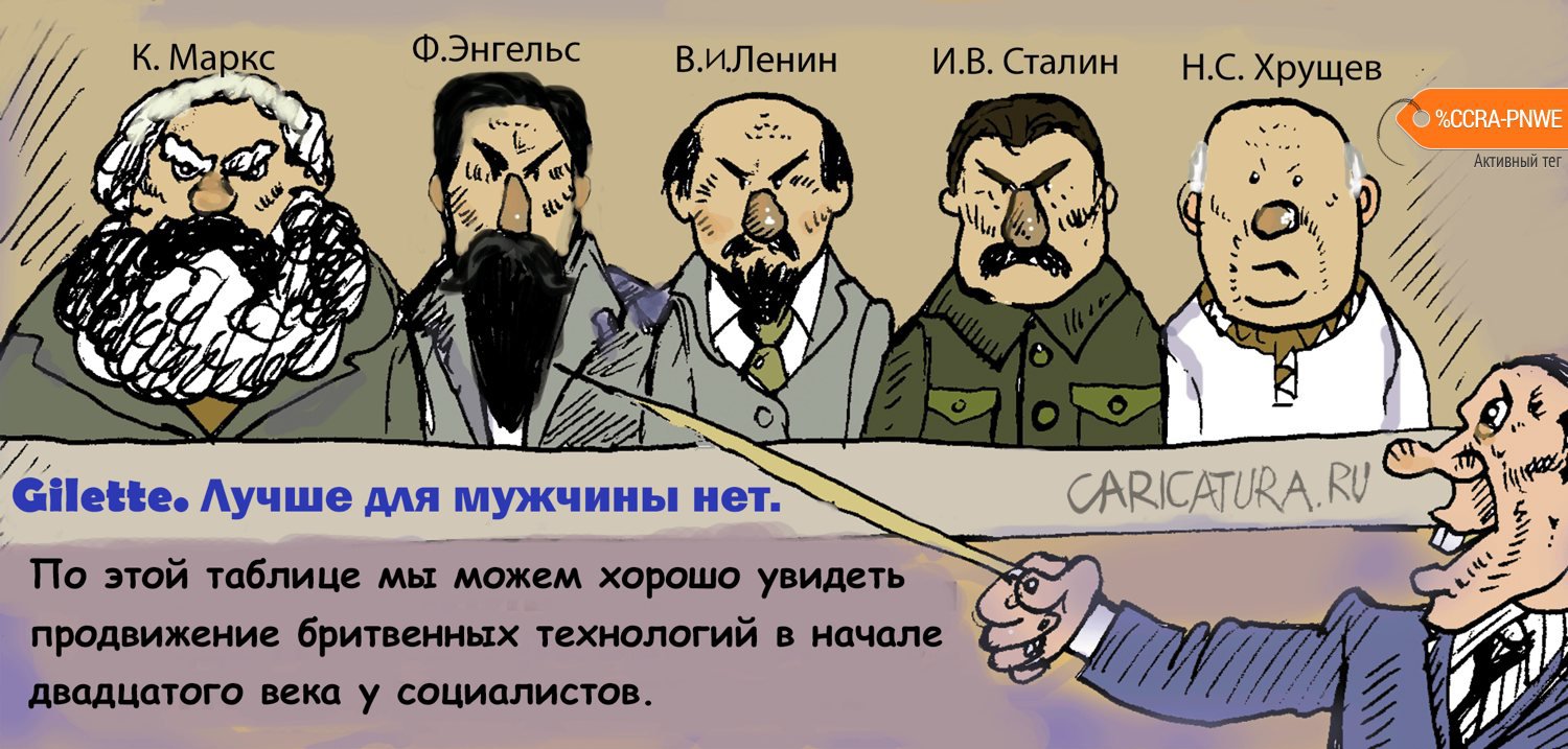 Маркс Энгельс Ленин карикатура