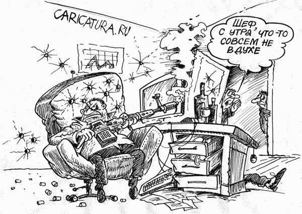 Карикатура "Когда я был миллионером...", Бауржан Избасаров