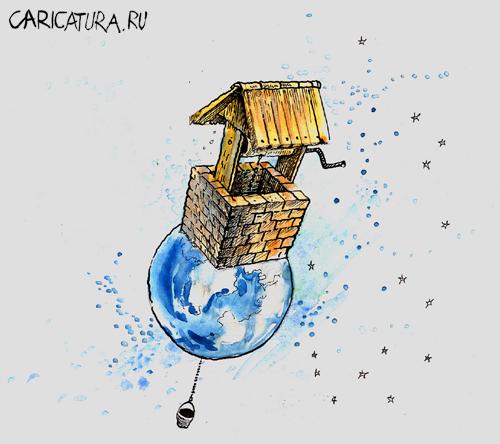 Карикатура "Послезавтра", Бауржан Избасаров