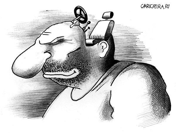 Карикатура "Электорат", Сергей Корсун