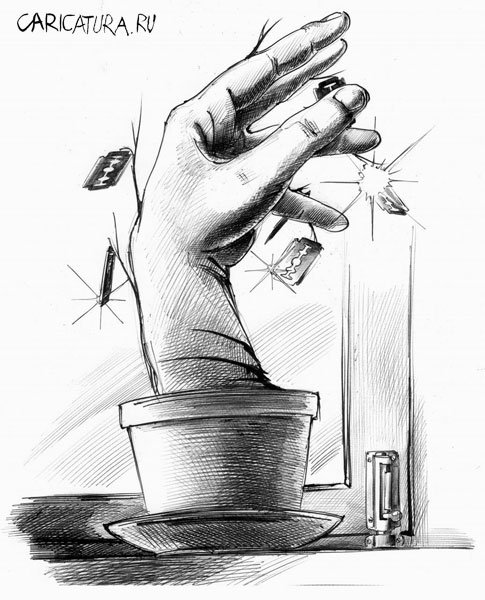 Карикатура "Кактус", Сергей Корсун