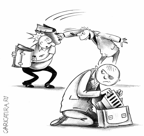 Карикатура "Кирпич", Сергей Корсун