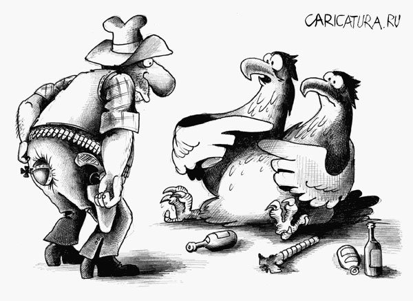 Карикатура "Политическая ситуация", Сергей Корсун