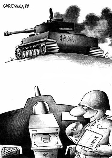 Карикатура "Священная война", Сергей Корсун