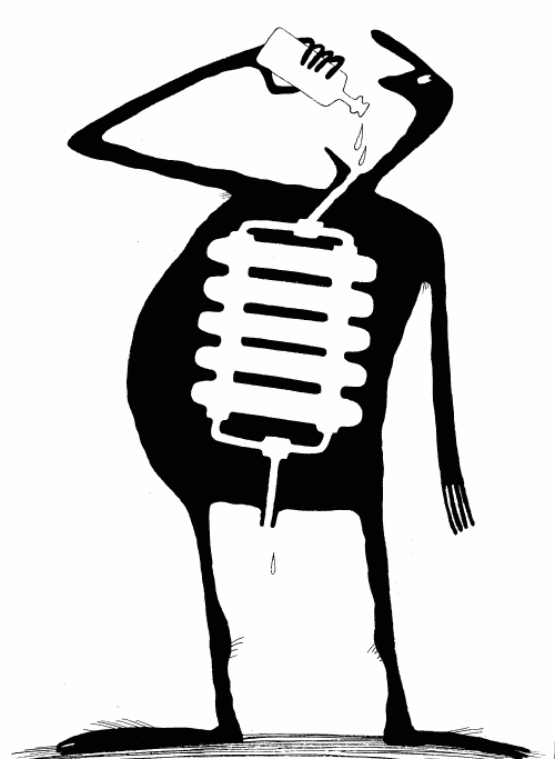 Карикатура "Организм", Михаил Ларичев
