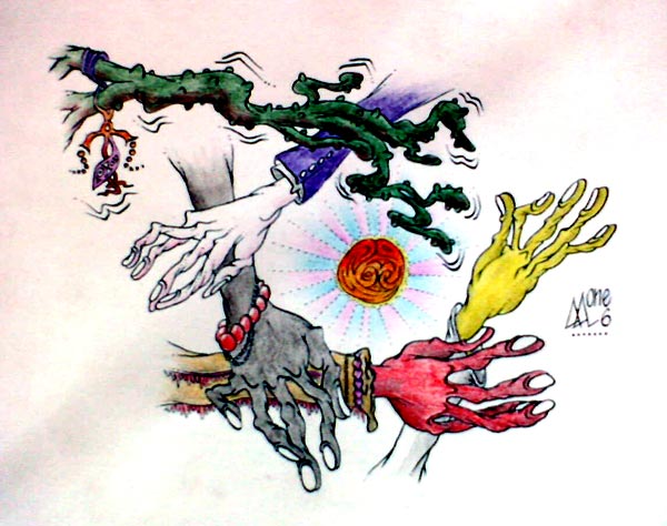 Карикатура "Пятый элемент", Андрей Лупин
