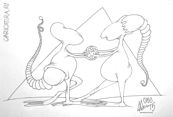 Карикатура "Раскрась сам", Андрей Лупин