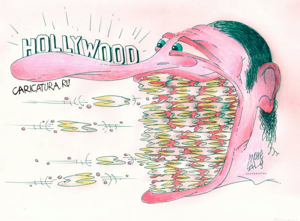 Карикатура "Улыбка", Андрей Лупин