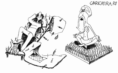 Карикатура "Йоги", Камиль Миндубаев