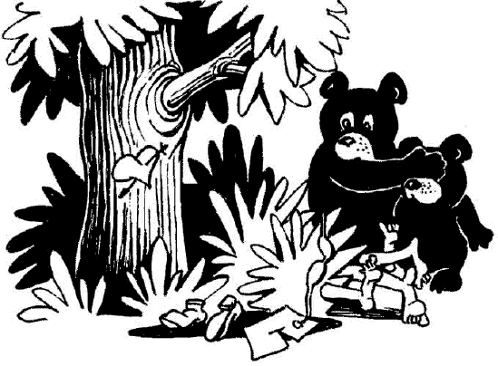 Карикатура "Медведям до 16-ти", Александр Никитин