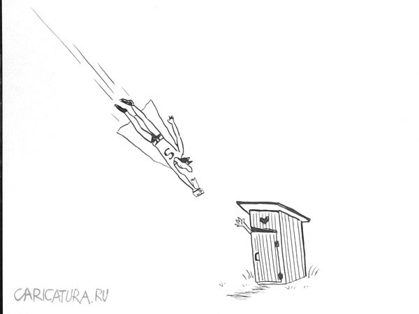 Карикатура "Бэтмэн", Александр Петров