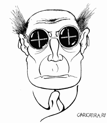 Карикатура "Взгляд", Расковалов и Крамской