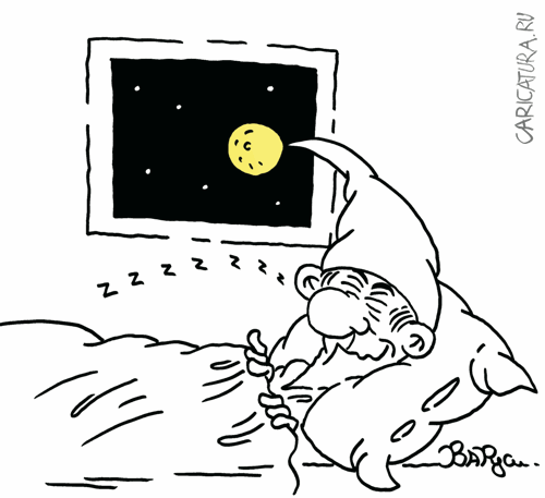 Карикатура "Колпак", Руслан Валитов