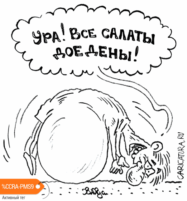 Карикатура "Не отступать и не сдаваться!", Руслан Валитов