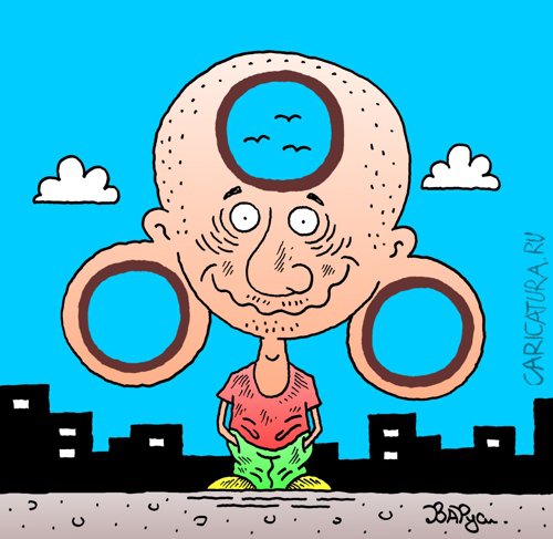 Карикатура "Тоннели", Руслан Валитов