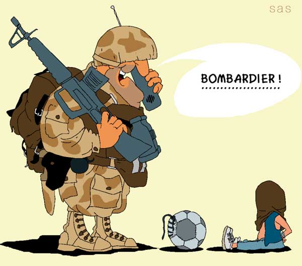 Карикатура "Bombandier", Сергей Самсонов