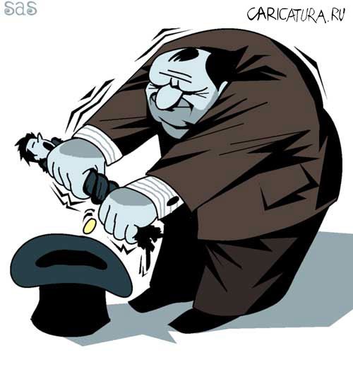 Карикатура "Еще капельку", Сергей Самсонов