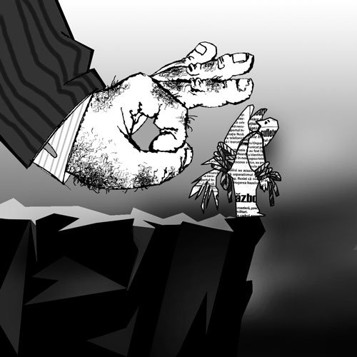 Карикатура "Летять утки - 2", Сергей Самсонов
