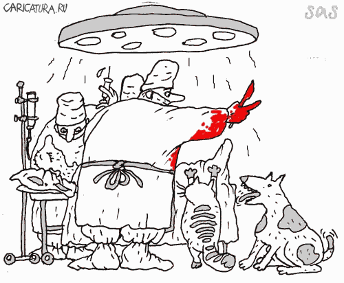 Карикатура "Попрошайки", Сергей Самсонов