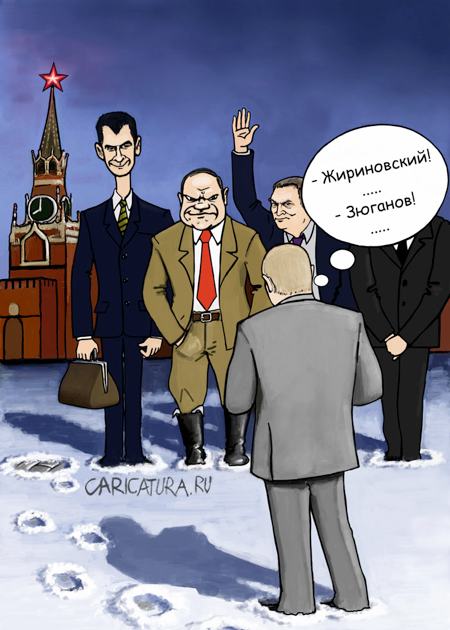 Карикатура "Правильные кандидаты", Валерий Щербакан