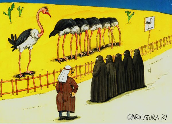 Карикатура "Зоопарк", Сергей Сиченко