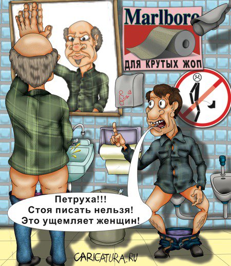 Карикатура "Борец с системой", Дмитрий Субочев