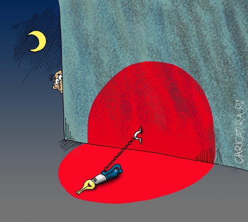 Карикатура "Перо шаржиста", Валерий Тарасенко