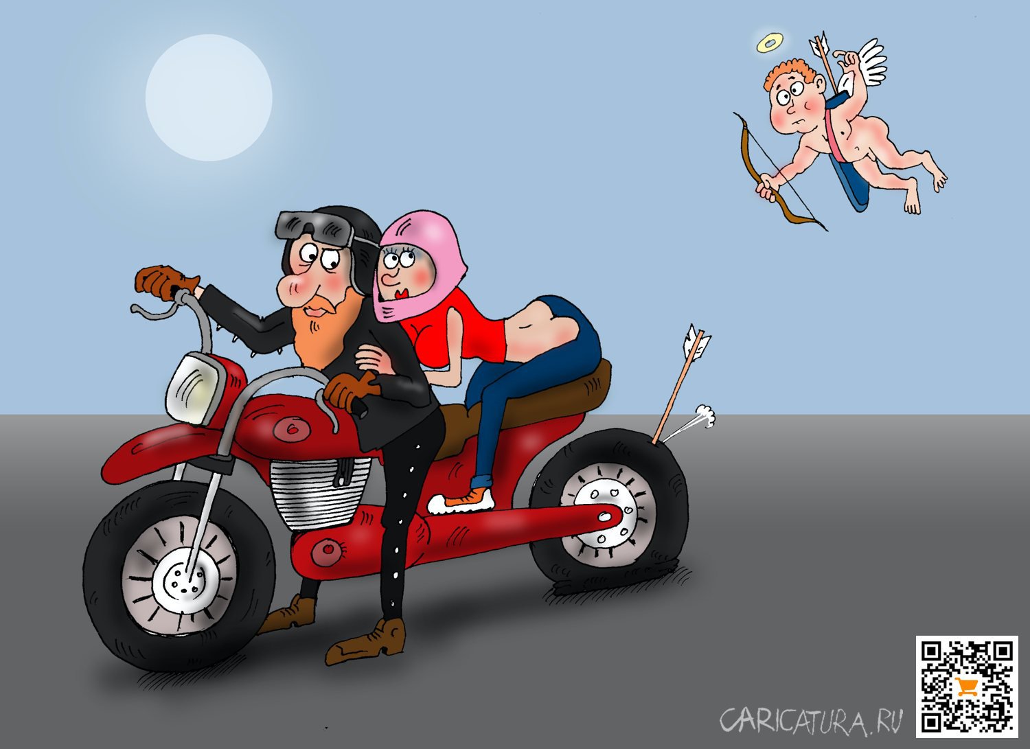 Карикатура "Скорость", Валерий Тарасенко