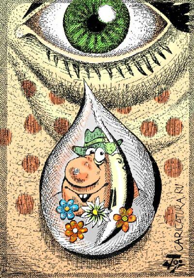 Карикатура "Хел-ло", Петр Тягунов