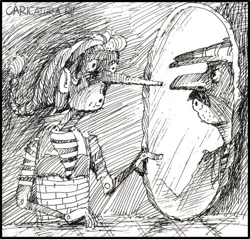 Карикатура "Кошмарный сон", Александр Уваров