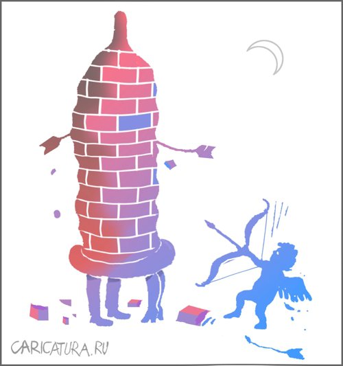 Карикатура "Трудная задача", Александр Уваров