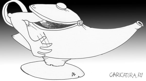 Карикатура "Самовыход", Андрей Василенко